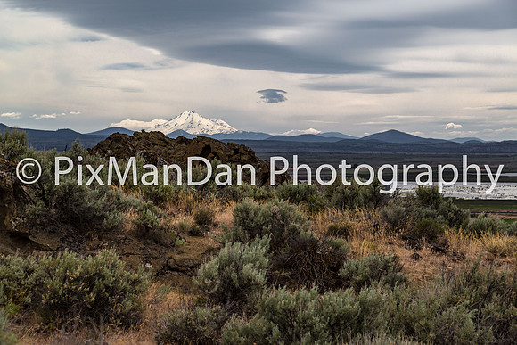 Mt Shasta From Lava Beds